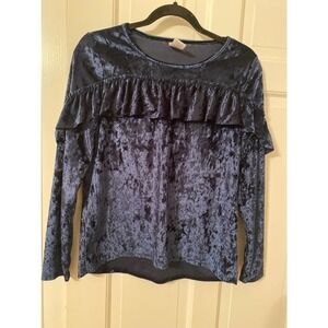 Wonder nation velvet blouse